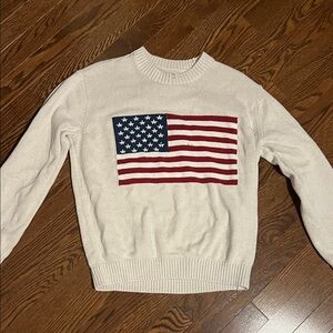 Hollister American Flag Sweater